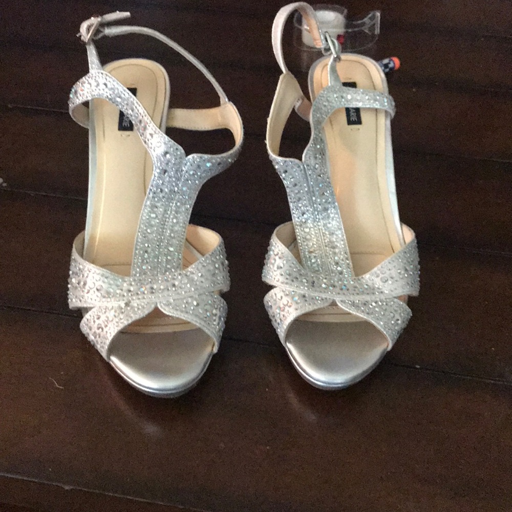 Sequin dress shoes